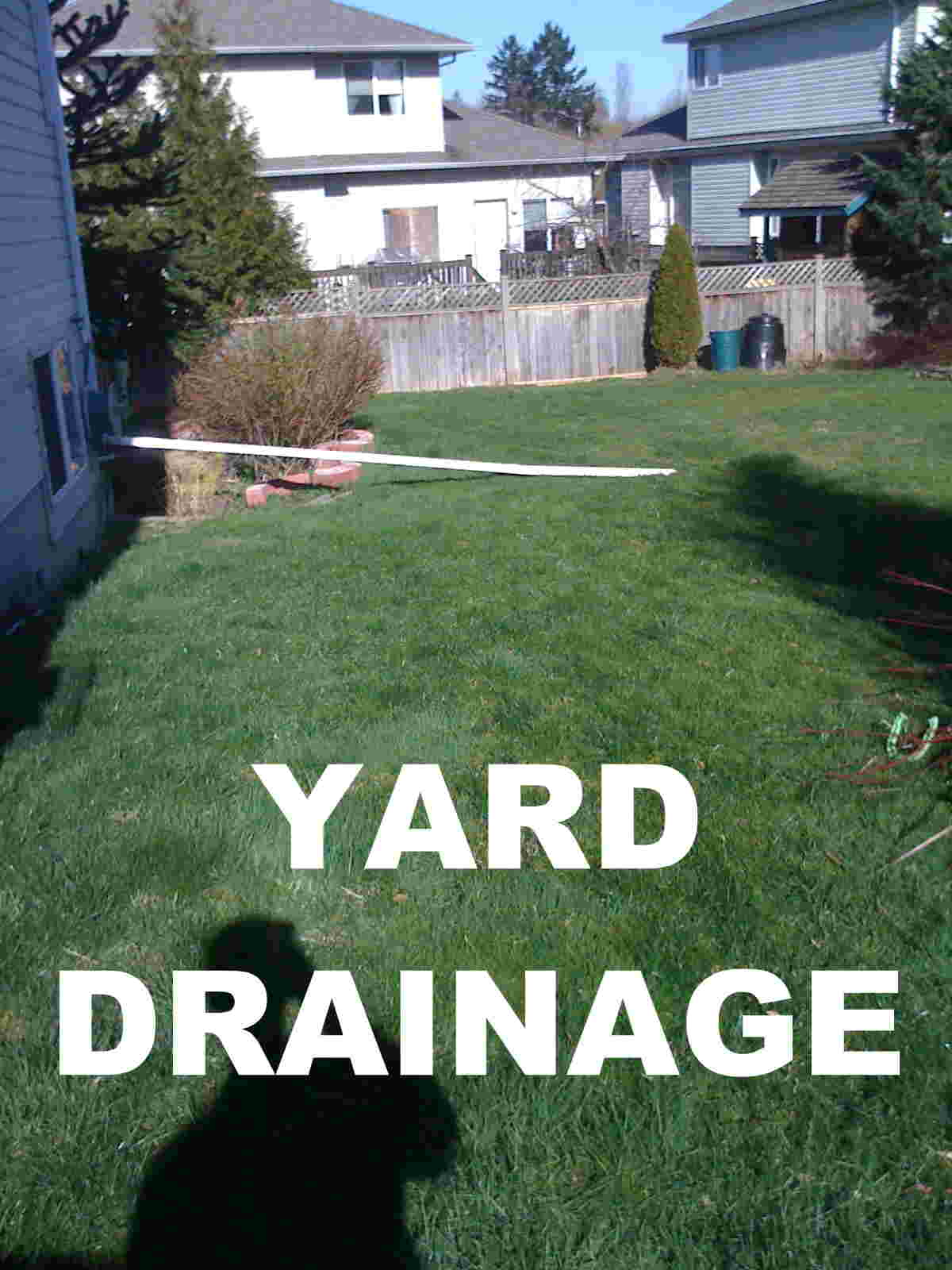 Yard Drainage 1