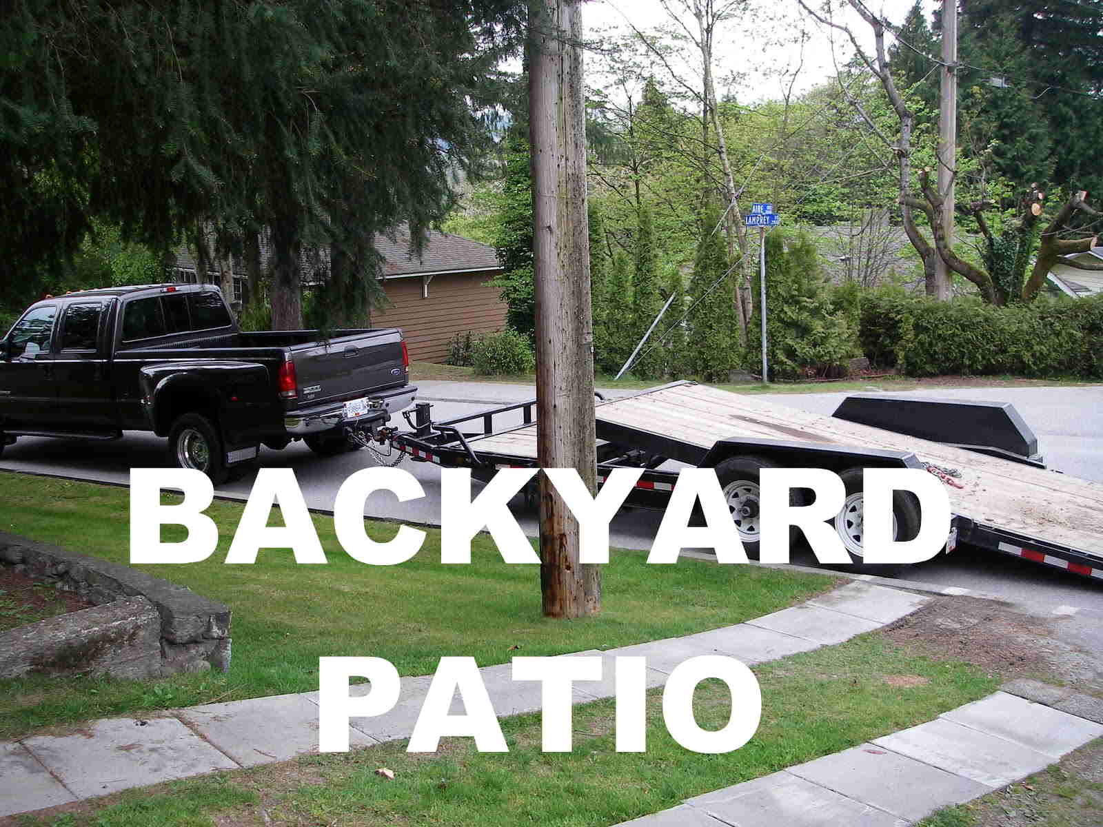 Backyard Patio